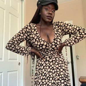 👗Free People Floral Wrap Dress 👗